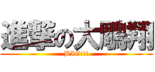 進撃の大鵰翔 (BIG!!!)