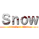 Ｓｎｏｗ (attack on titan)