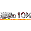 進撃の１０％ (attack on 10%)