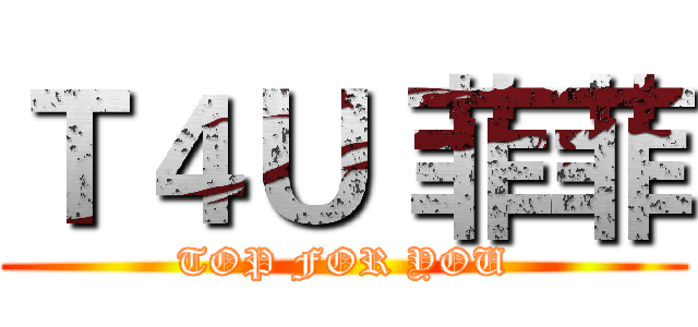 Ｔ４Ｕ 菲菲 (TOP FOR YOU)