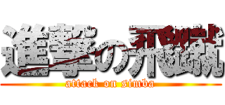 進撃の飛蹴 (attack on simba)