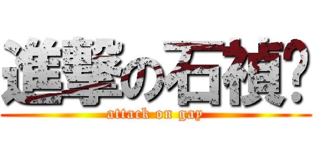 進撃の石禎禕 (attack on gay)