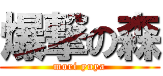 爆撃の森 (mori yuya)