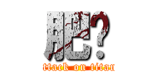 肥雞 (attack on titan)