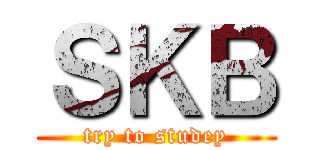 ＳＫＢ (try to studey)