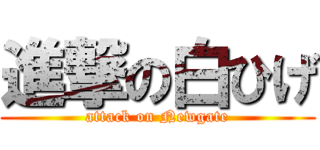 進撃の白ひげ (attack on Newgate)