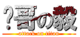 帅哥の毅 (attack on titan)