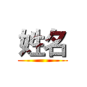 姓名 ()