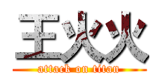 王火火 (attack on titan)