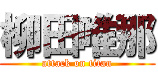 柳田唯那 (attack on titan)