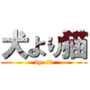 犬より猫 (by  ひろ)