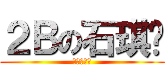 ２Ｂの石琪铖 (打倒小日本)