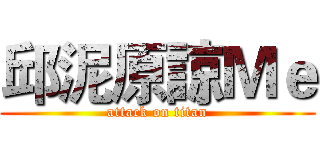 邱泥原諒Ｍｅ (attack on titan)