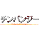 チンパンジー (attack on chimpanzee)