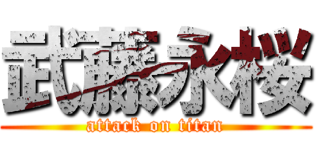 武藤永桜 (attack on titan)