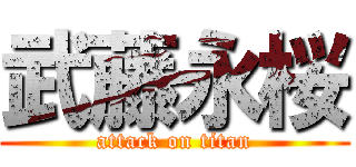 武藤永桜 (attack on titan)