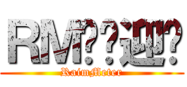 ＲＭ吧欢迎您 (RaimMeter)