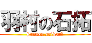 羽村の石拓 (hamura saikou！)