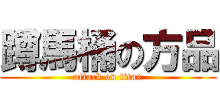 蹲馬桶の方品 (attack on titan)