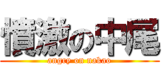 憤激の中尾 (angry on nakao)