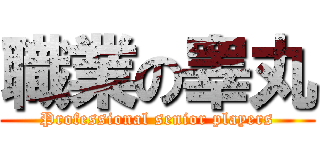 職業の睾丸 (Professional senior players)