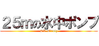 ２５ｍの水中ポンプ (SK-T　only)
