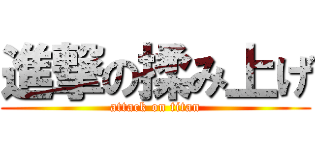 進撃の揉み上げ (attack on titan)