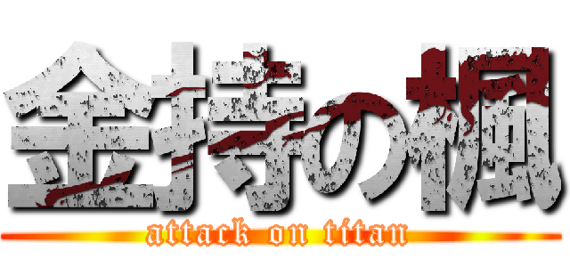 金持の楓 (attack on titan)