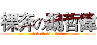 裸奔の醜哲偉 (attack on titan)