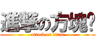 進撃の方塊枒 (attack on titan)