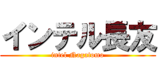 インテル長友 (intel Nagatomo)