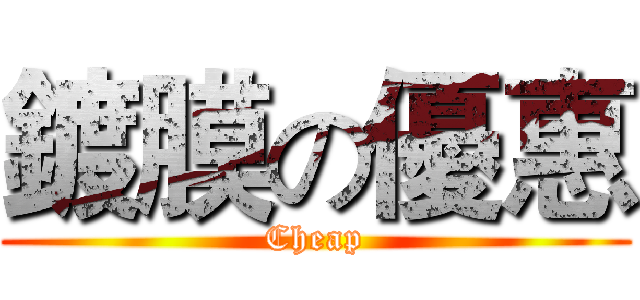 鍍膜の優惠 (Cheap)