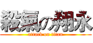 殺氣の翔永 (attack on titan)