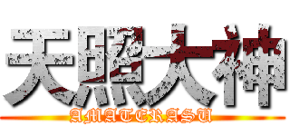 天照大神 (AMATERASU)