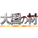大国の材 ()