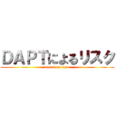 ＤＡＰＴによるリスク (attack on titan)