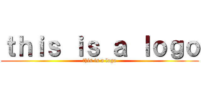 ｔｈｉｓ ｉｓ ａ ｌｏｇｏ (this is a logo)