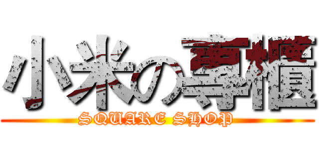 小米の專櫃 (SQUARE SHOP)