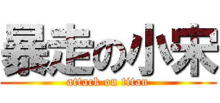 暴走の小宋 (attack on titan)