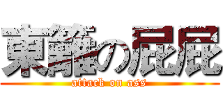 東籬の屁屁 (attack on ass)