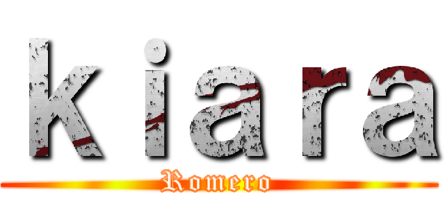 ｋｉａｒａ (Romero)