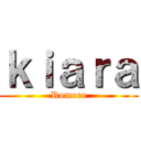 ｋｉａｒａ (Romero)