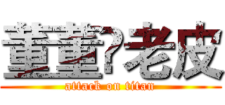 董董❤老皮 (attack on titan)