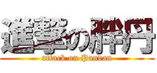 進撃の胖丹 (attack on Pandan)