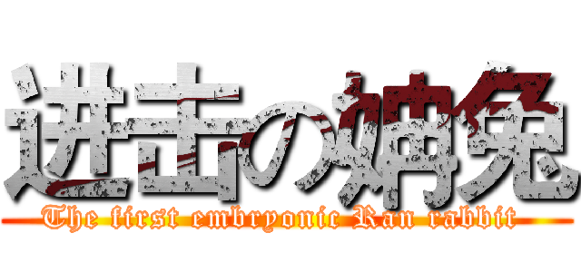 进击の姌兔 (The first embryonic Ran rabbit )
