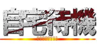 自宅待機 (雨降りすぎィ!!)