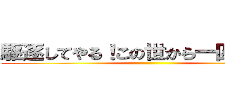 駆逐してやる！この世から一匹残らず！ ()