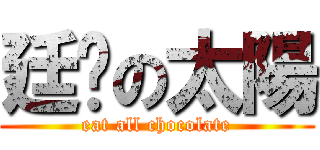 廷瑋の太陽 (eat all chocolate)
