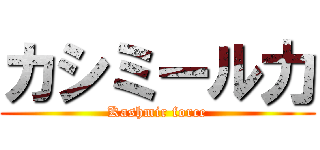 カシミール力 (Kashmir force)