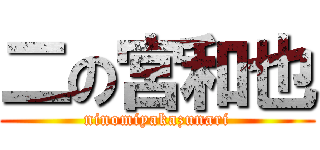 二の宮和也 (ninomiyakazunari)